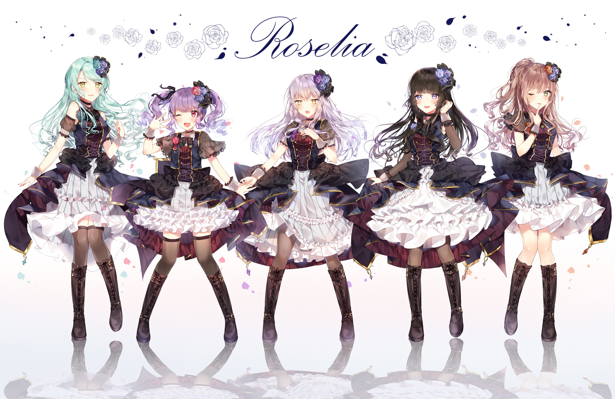 This is a pixiv picture whose title is Roselia「Hitze」.