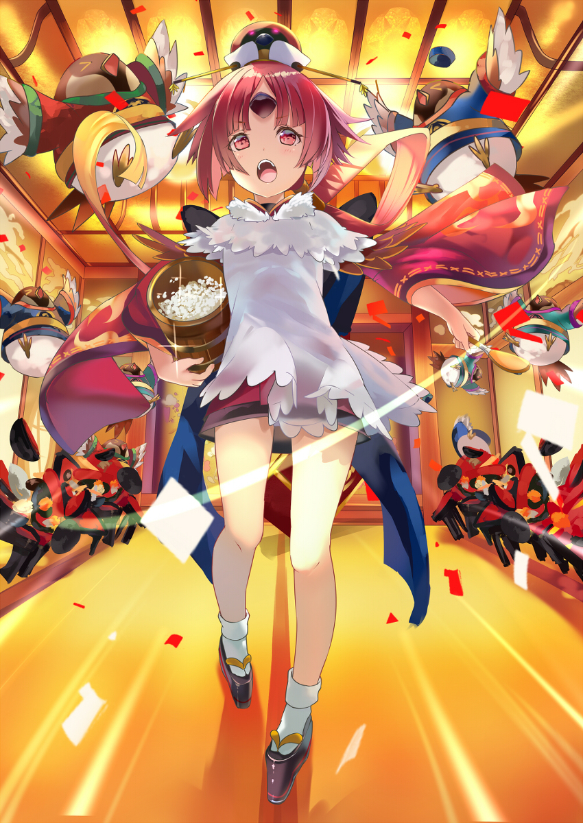 This is a pixiv picture whose title is 葛籠の 道行、これにて閉廷！.