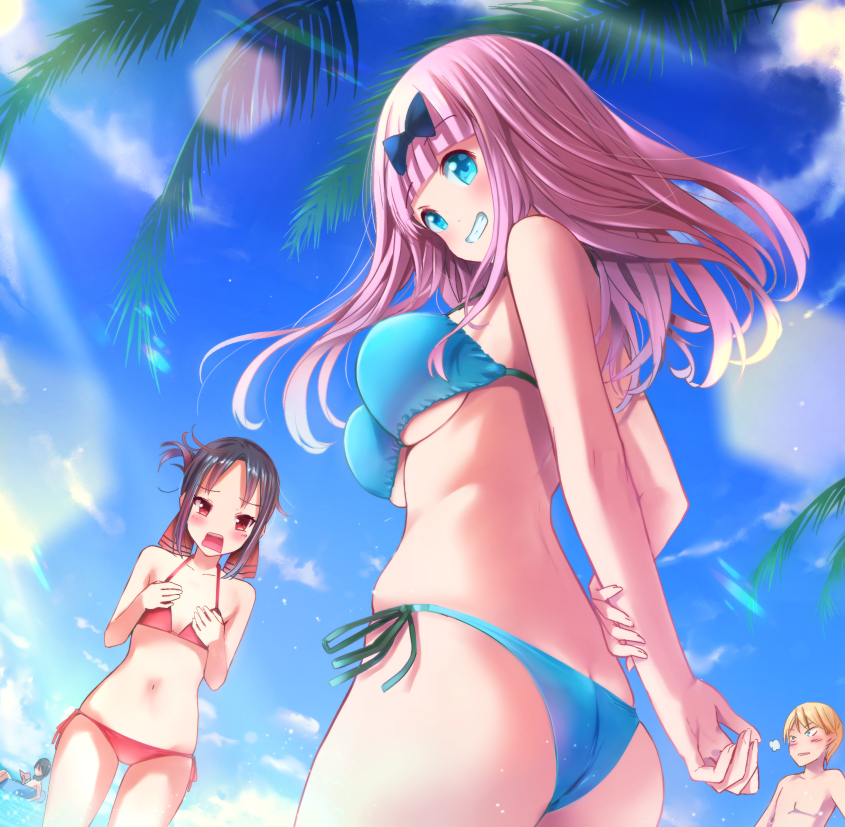 This is a pixiv picture whose title is 胸囲の格差社会なんだYOー.