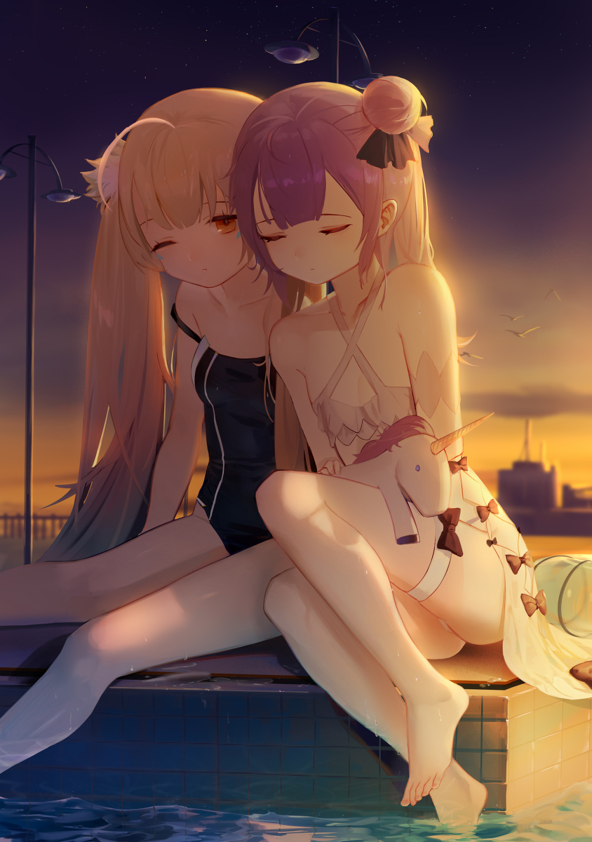 This is a pixiv picture whose title is -sleeper-.