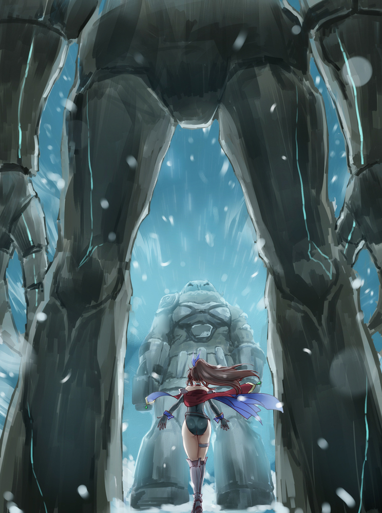 This is a pixiv picture whose title is 【PFLS】北の逆風.