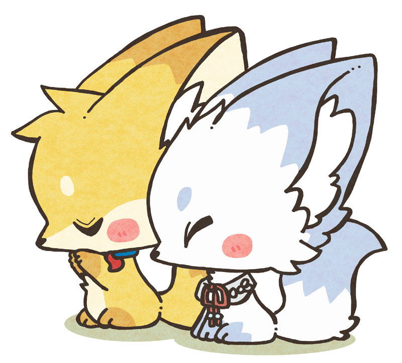 This is a pixiv picture whose title is 【刀剣乱舞】狐と狐.
