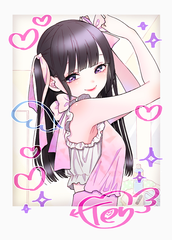 This is a pixiv picture whose title is 💖💖💖.
