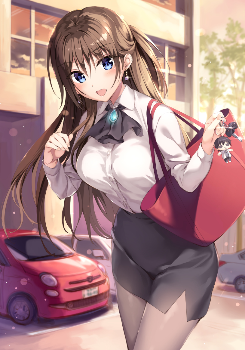 This is a pixiv picture whose title is 僕のカノジョ先生.