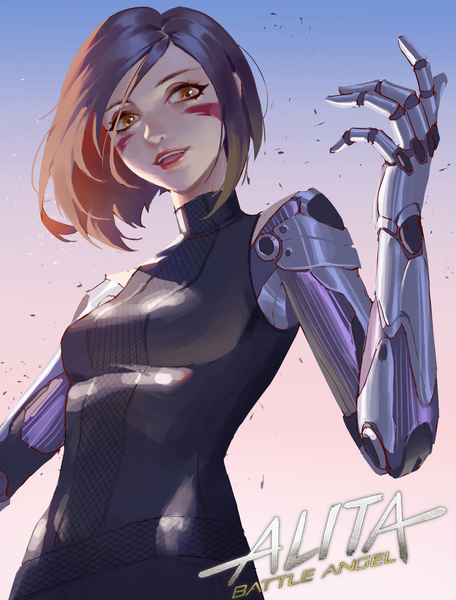 This is a pixiv picture whose title is ALITA.