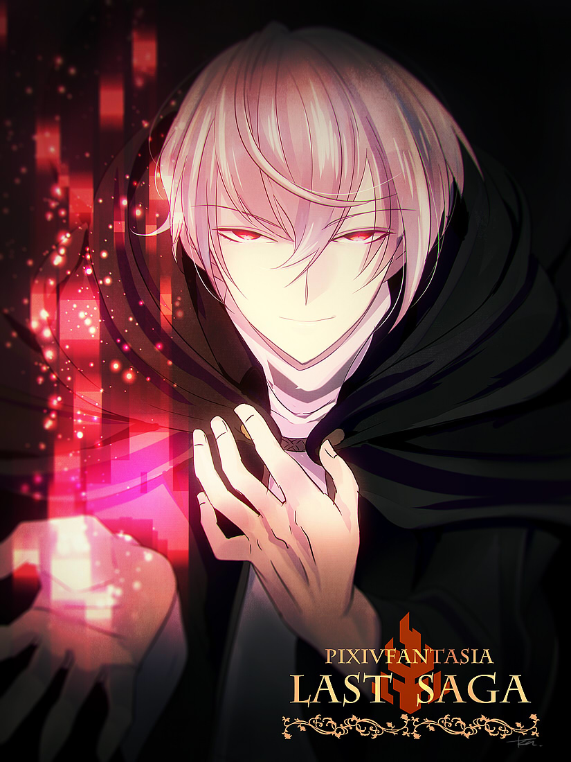 This is a pixiv picture whose title is 【PFLS】混沌の赤い火.