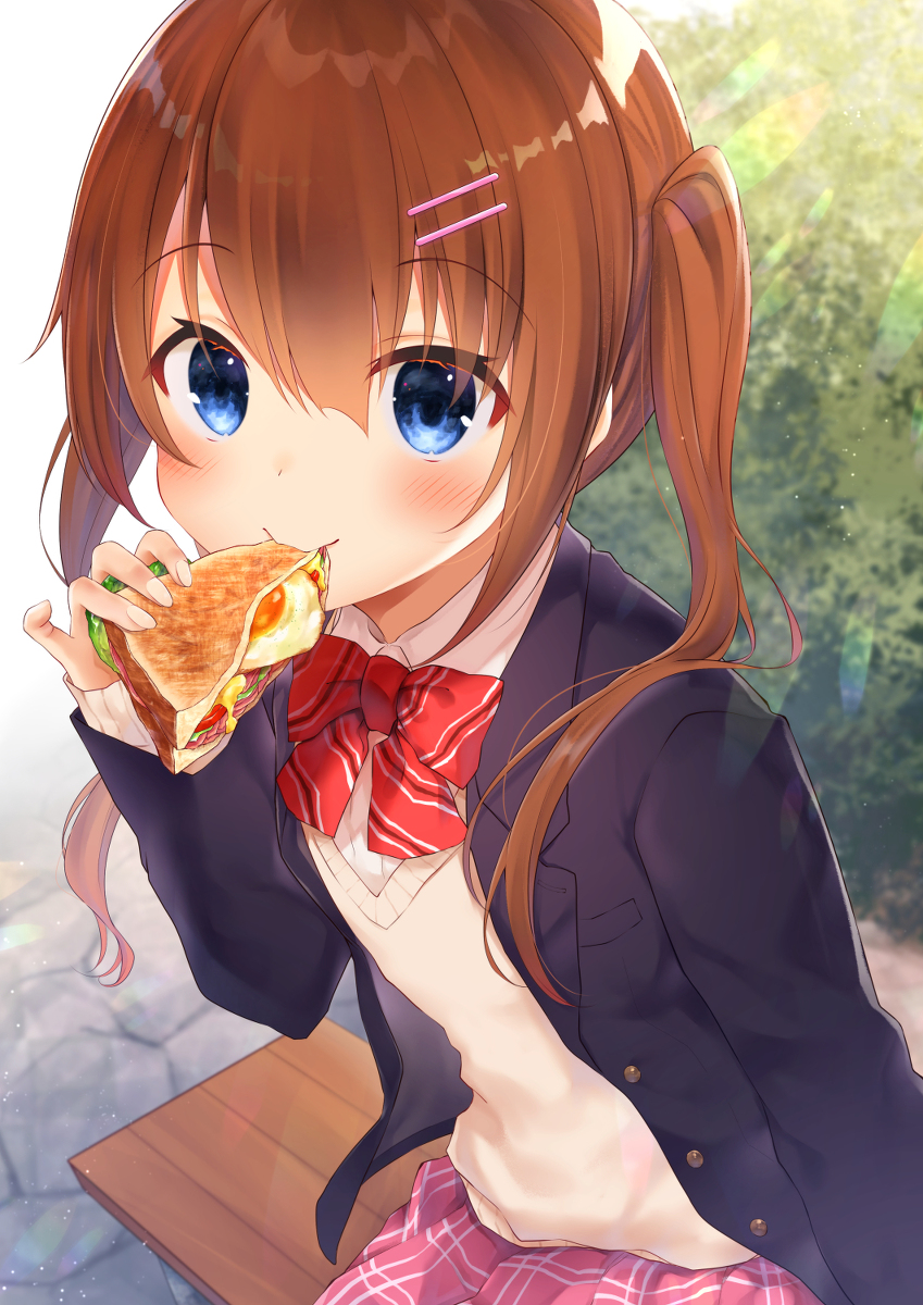 This is a pixiv picture whose title is はむっ.