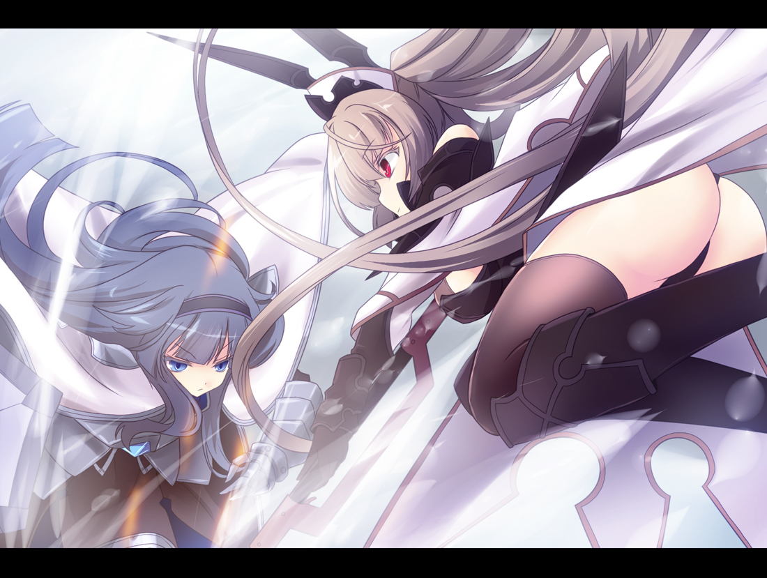 This is a pixiv picture whose title is 【PFLS】吹雪の先に見える盾【ブルーランドの戦い】.