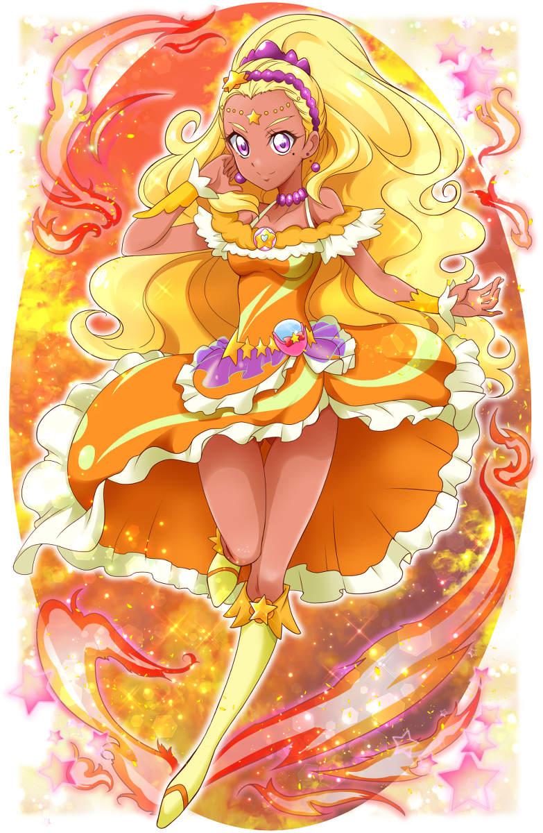 This is a pixiv picture whose title is キュアソレイユ.