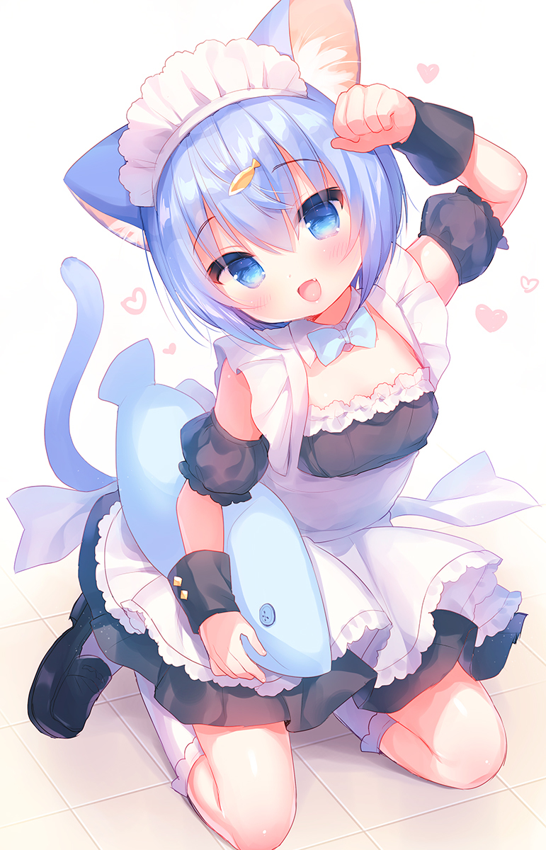 This is a pixiv picture whose title is にゃんにゃん.