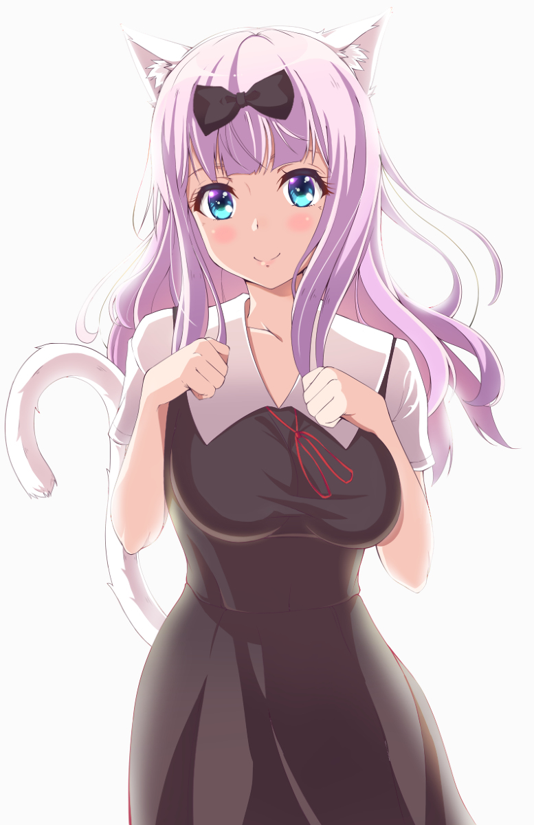 This is a pixiv picture whose title is 藤原 千花 | Chika Fujiwara.