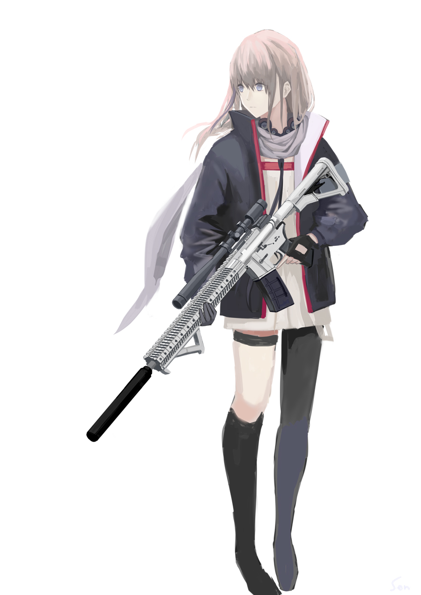 This is a pixiv picture whose title is AR15.