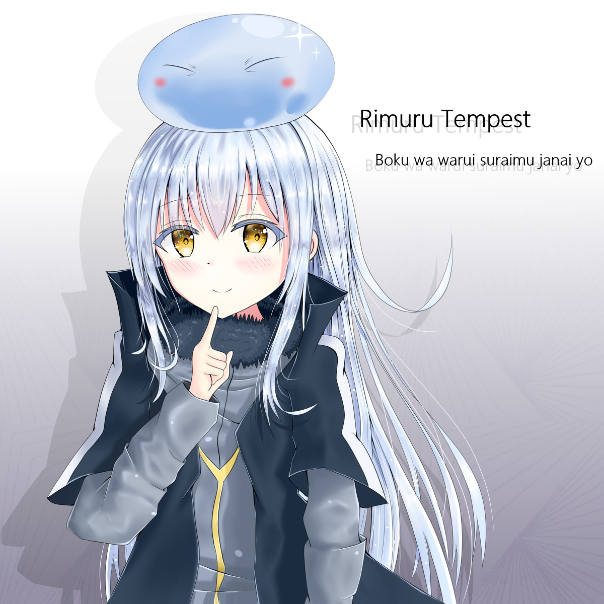 This is a pixiv picture whose title is rimuru.