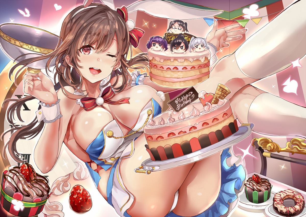 This is a pixiv picture whose title is 恋鐘ちゃん誕生日おめでとう！！.