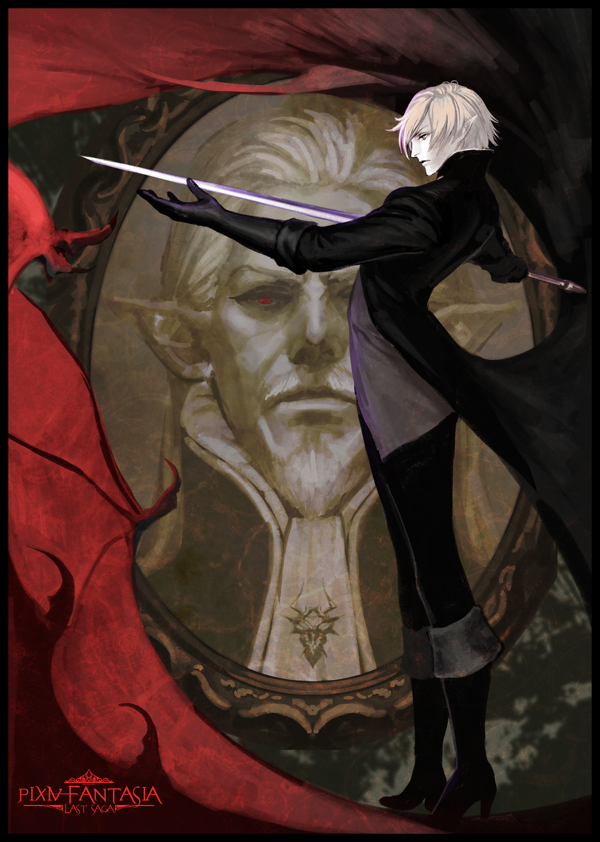 This is a pixiv picture whose title is 【PFLS】魔王の肖像【ホースヒルの戦い】.