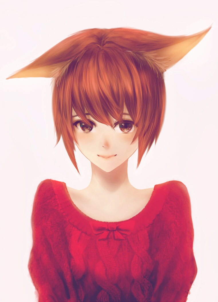 This is a pixiv picture whose title is 撫で待ち.