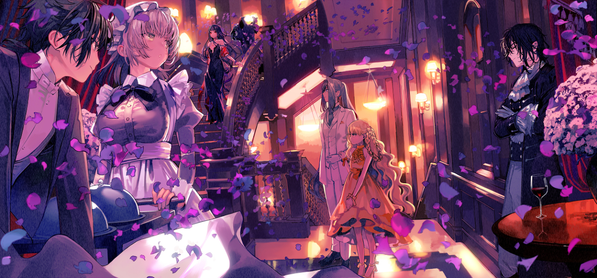 This is a pixiv picture whose title is Velvety Violet.