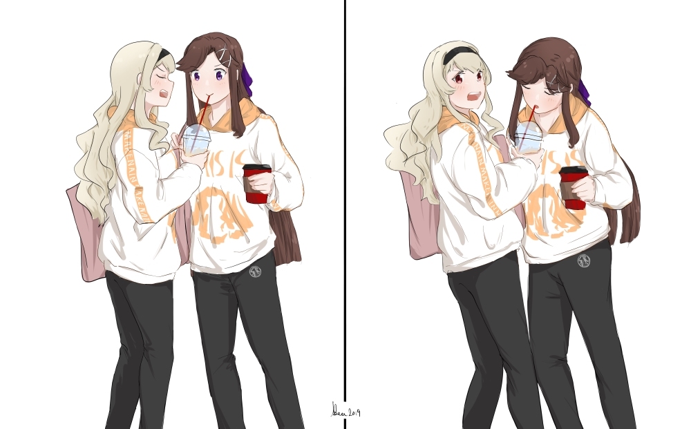 This is a pixiv picture whose title is 撮らないで！.