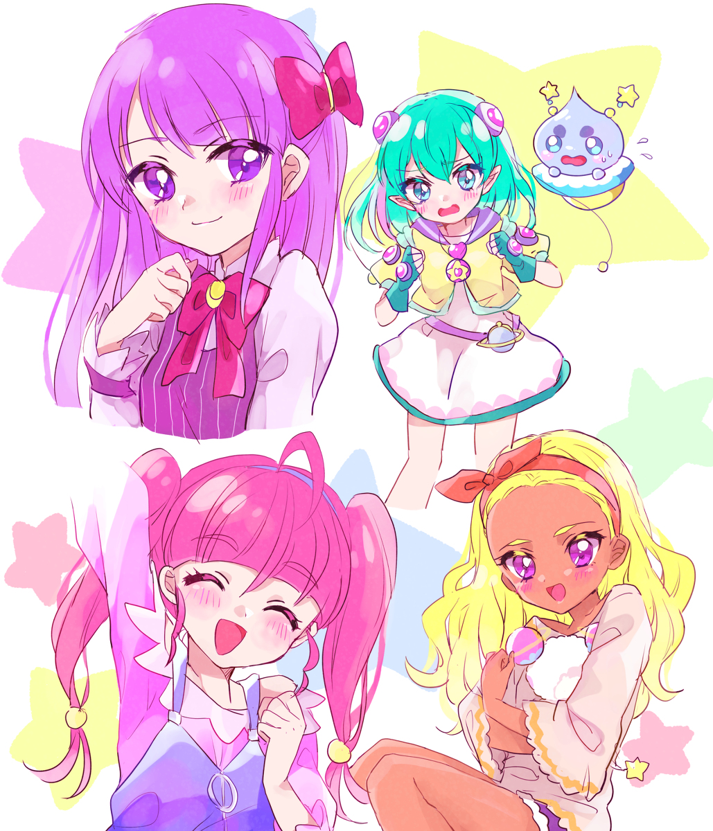 This is a pixiv picture whose title is スタプリ.