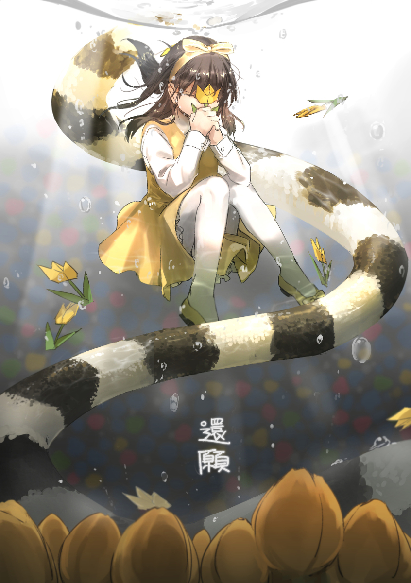 This is a pixiv picture whose title is 還願.