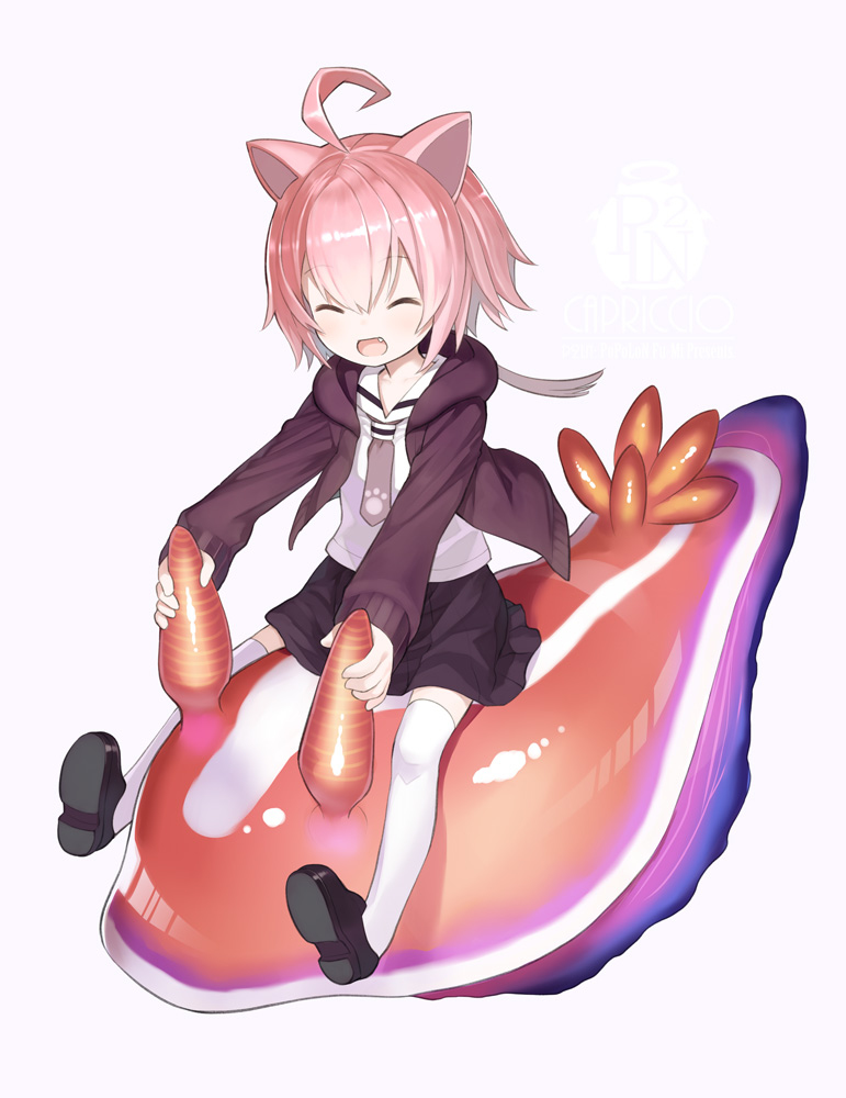 This is a pixiv picture whose title is りん＆うみうし.