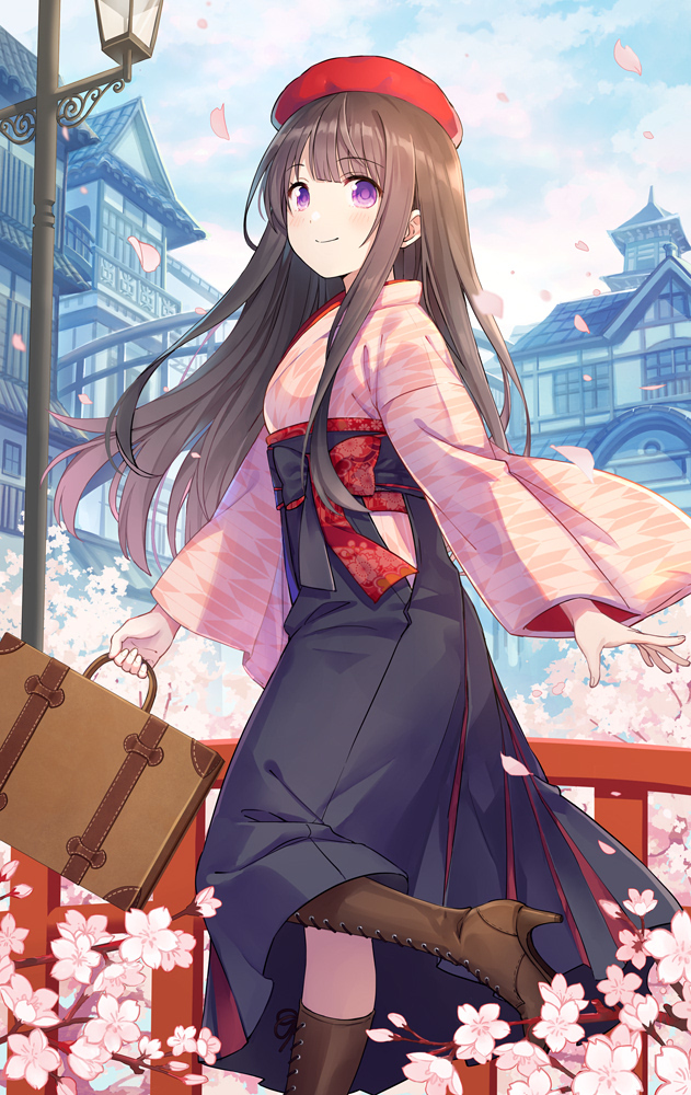 This is a pixiv picture whose title is SAKURA.
