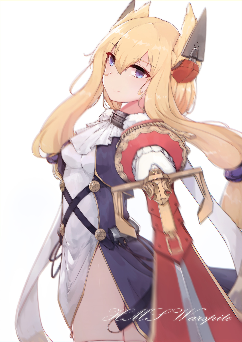 This is a pixiv picture whose title is HMS Warspite.