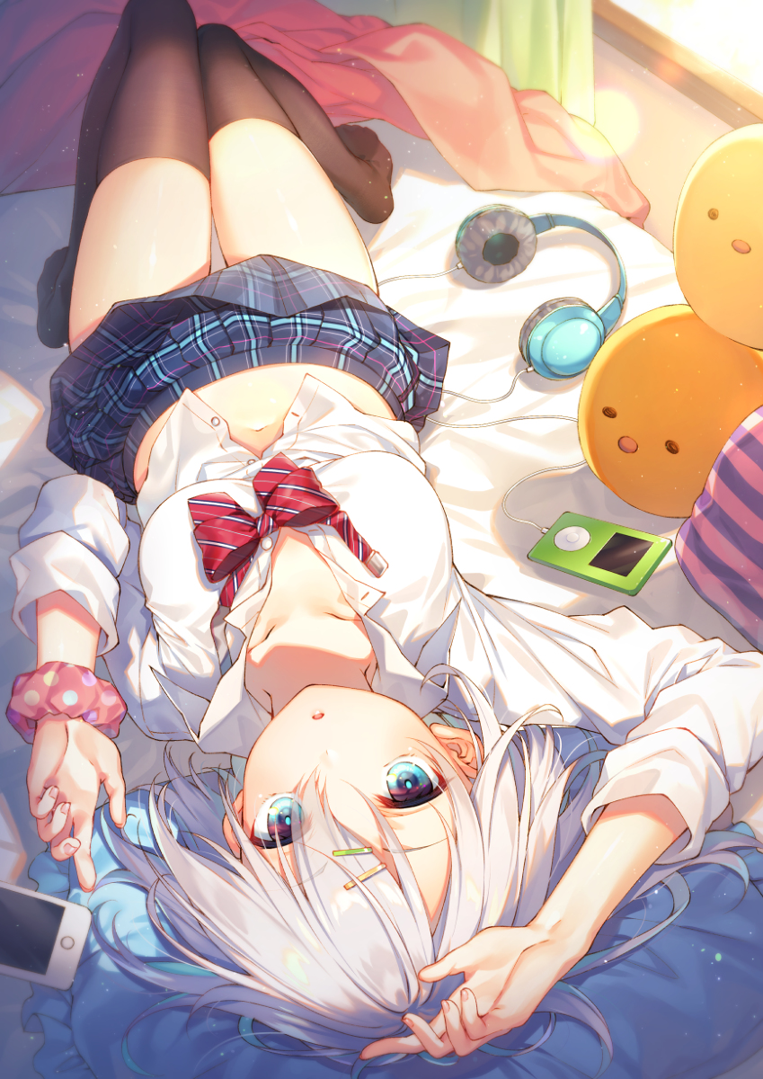 This is a pixiv picture whose title is 帰宅後.