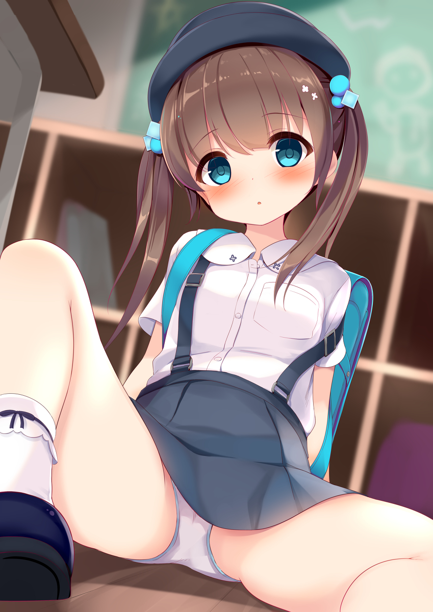 This is a pixiv picture whose title is 放課後.