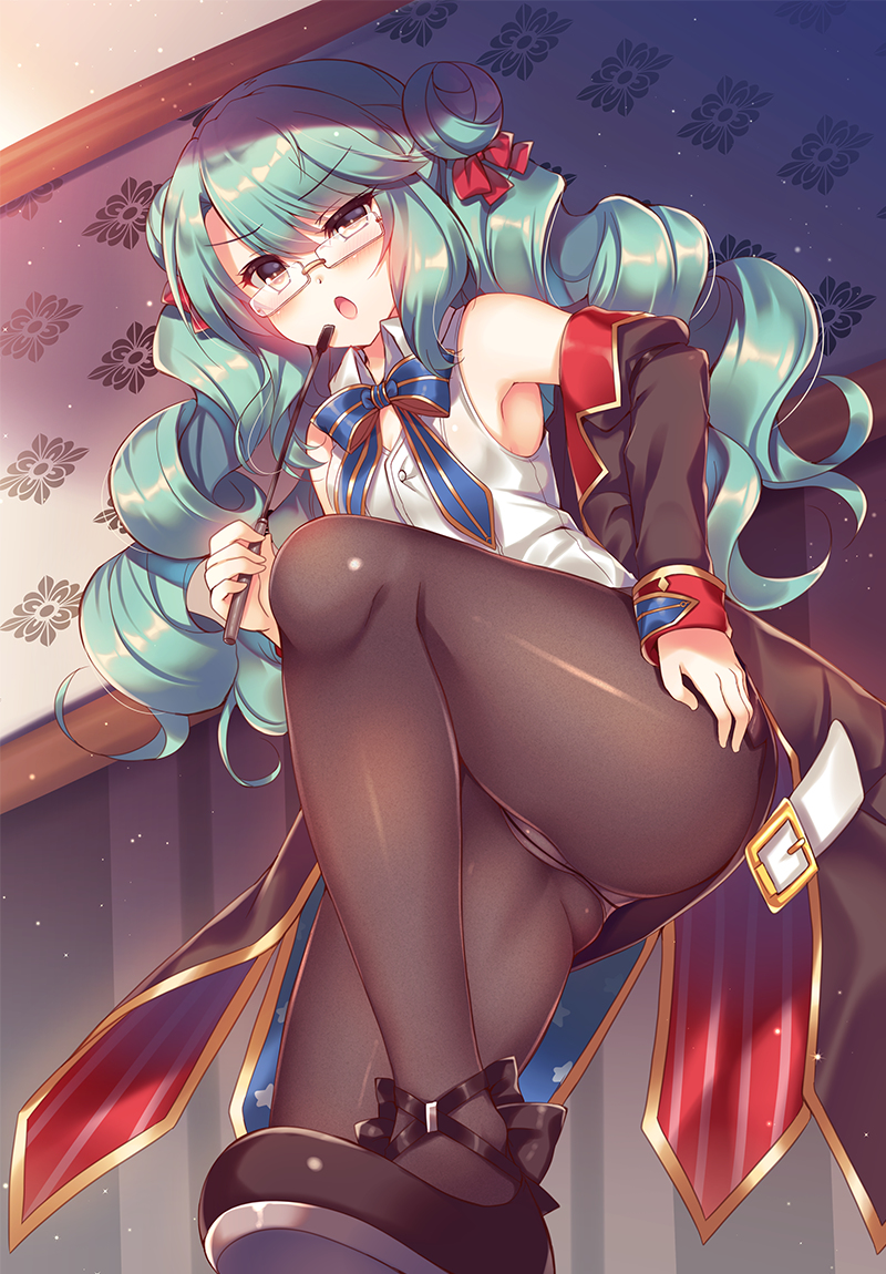 This is a pixiv picture whose title is ラングレー先生の個人レッスン.