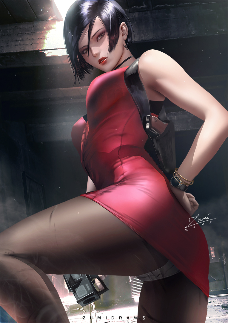 This is a pixiv picture whose title is Ada Wong.