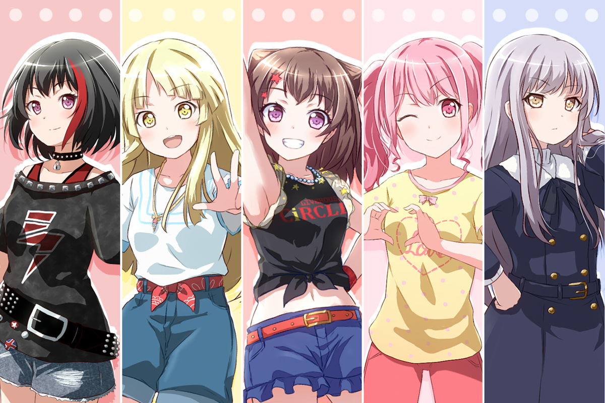 This is a pixiv picture whose title is バンドリまとめ.