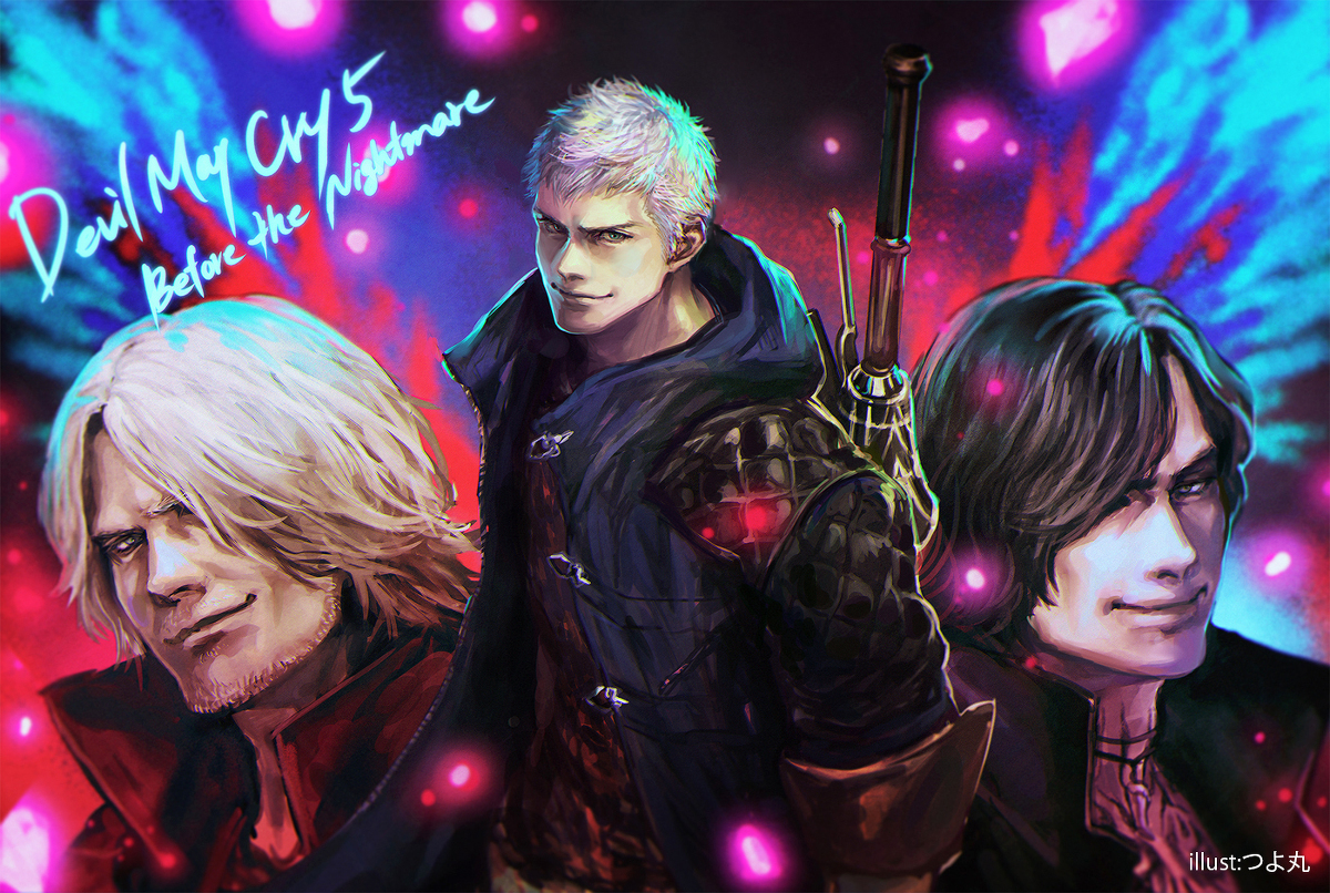 This is a pixiv picture whose title is Devil May Cry 5.