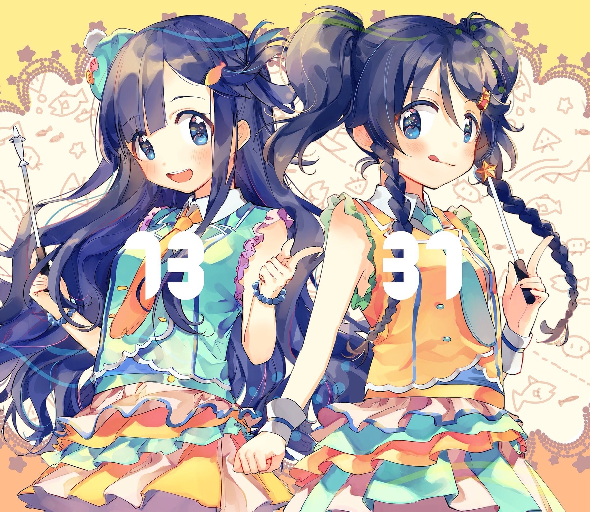 This is a pixiv picture whose title is 7337タッグ.