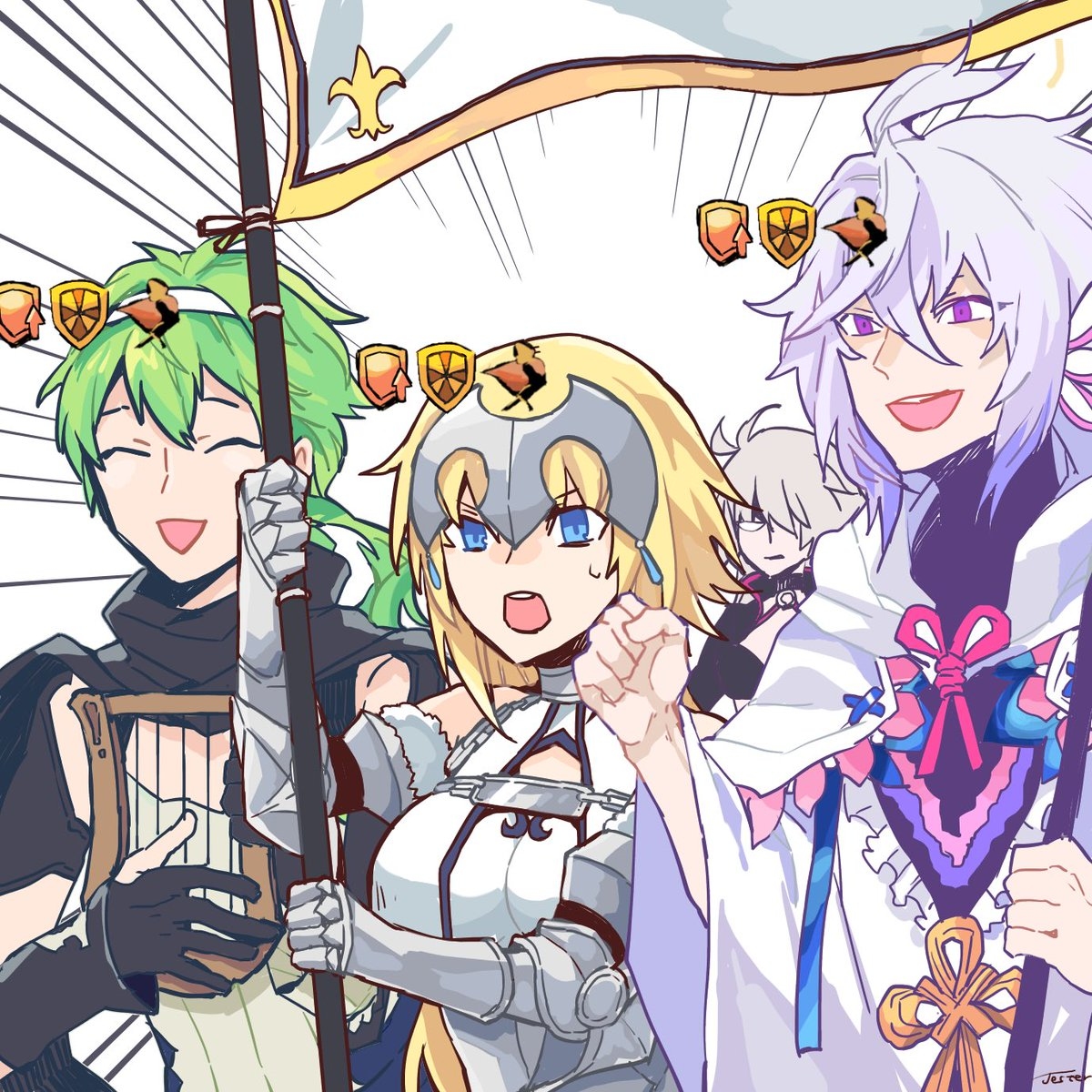 This is a pixiv picture whose title is レッツ堕天の檻.