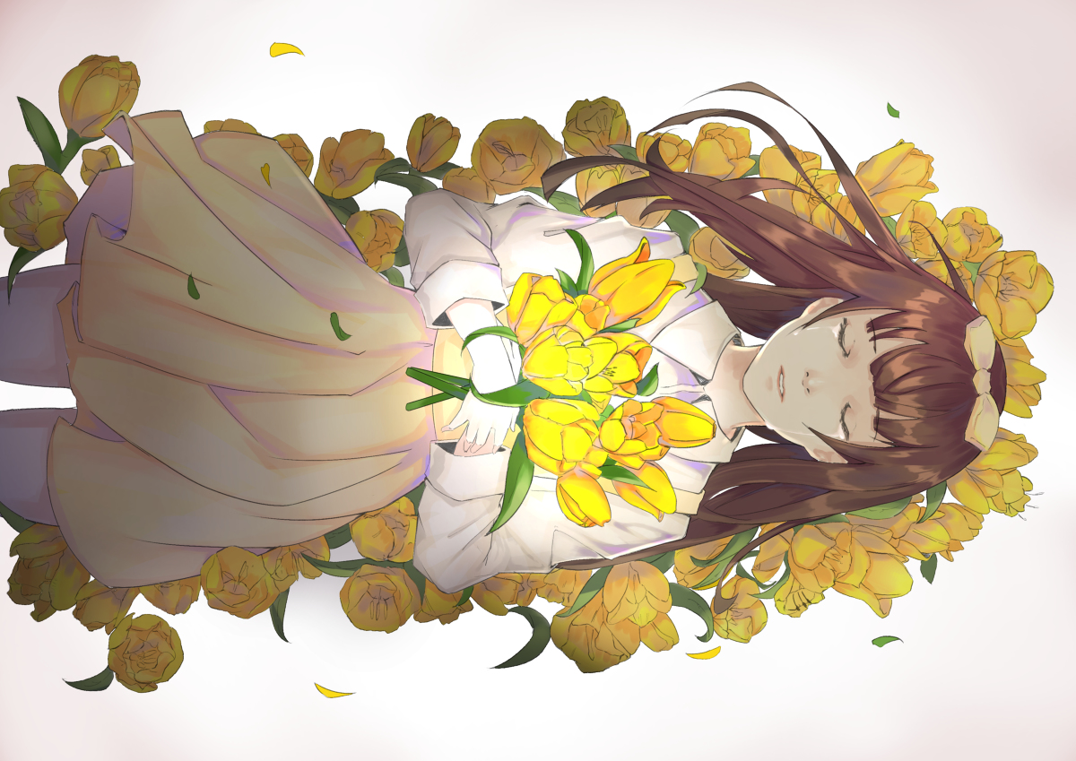This is a pixiv picture whose title is devotion.