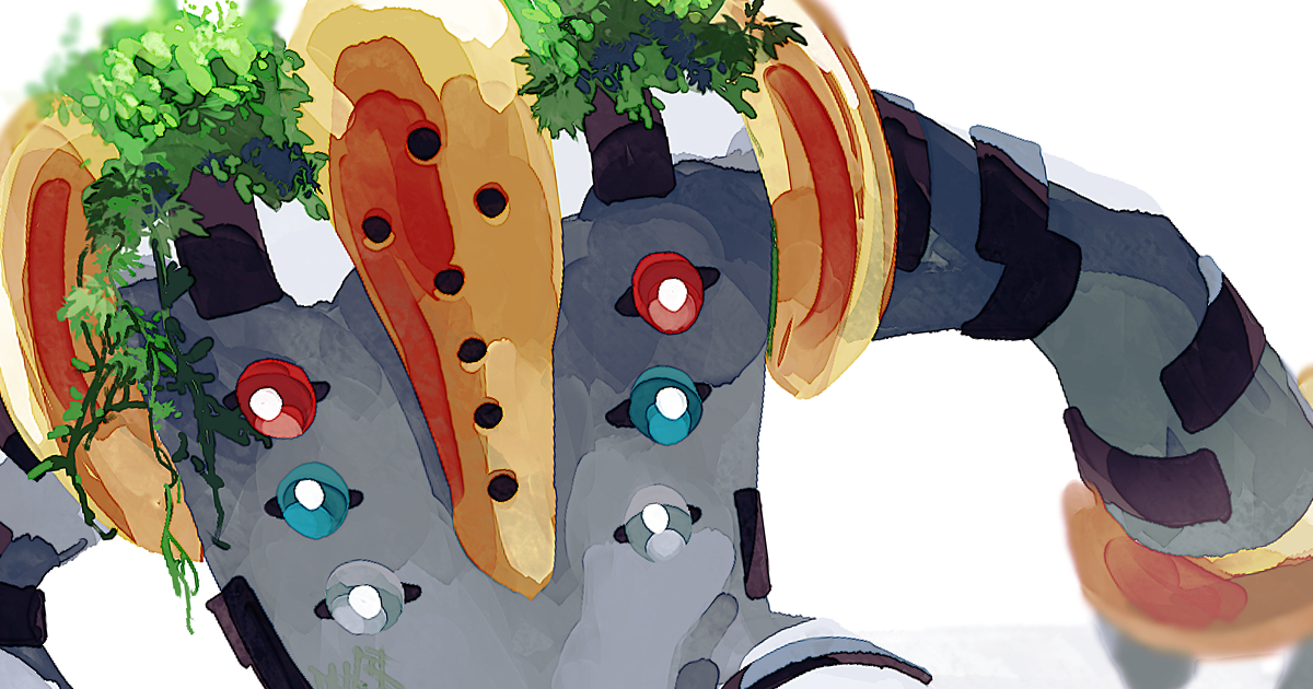 This is a pixiv picture whose title is レジギガス.