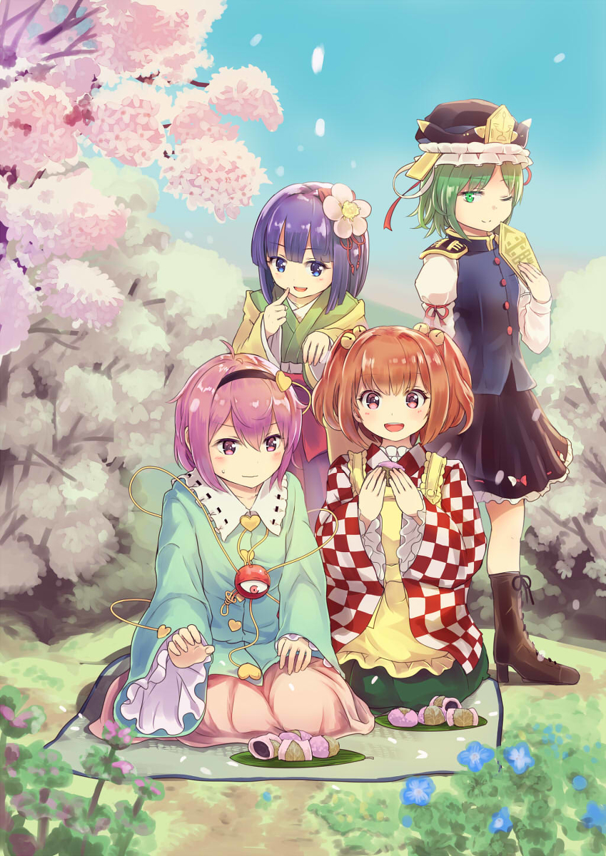 This is a pixiv picture whose title is 3/10地底の読心裁判・御阿礼祭カタログイラスト.