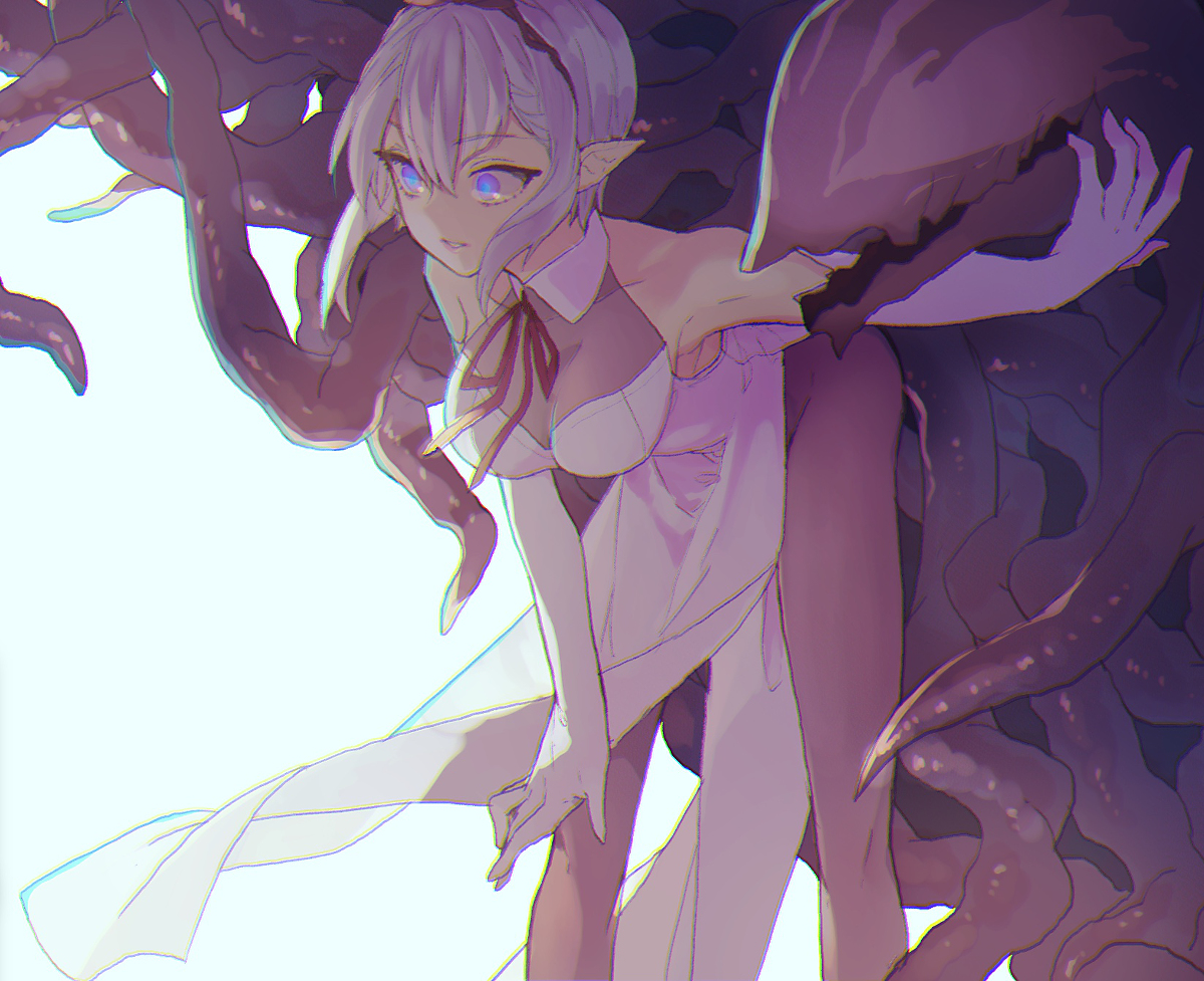 This is a pixiv picture whose title is 【PFLS】美【灰色熊の戦い】.