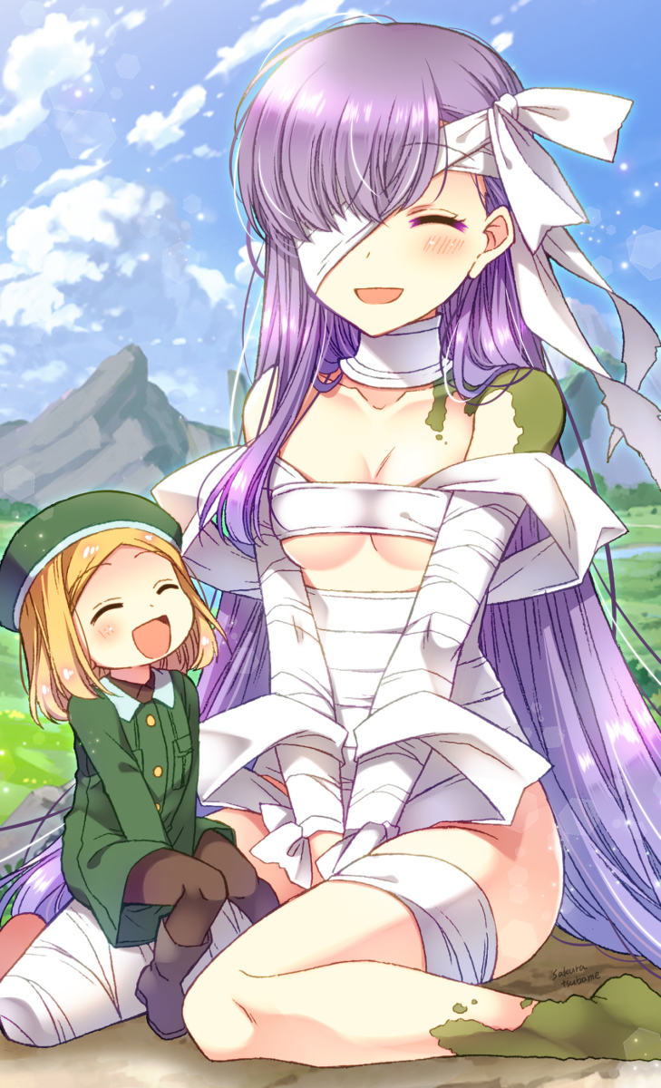 This is a pixiv picture whose title is でっかわいいコンビ.