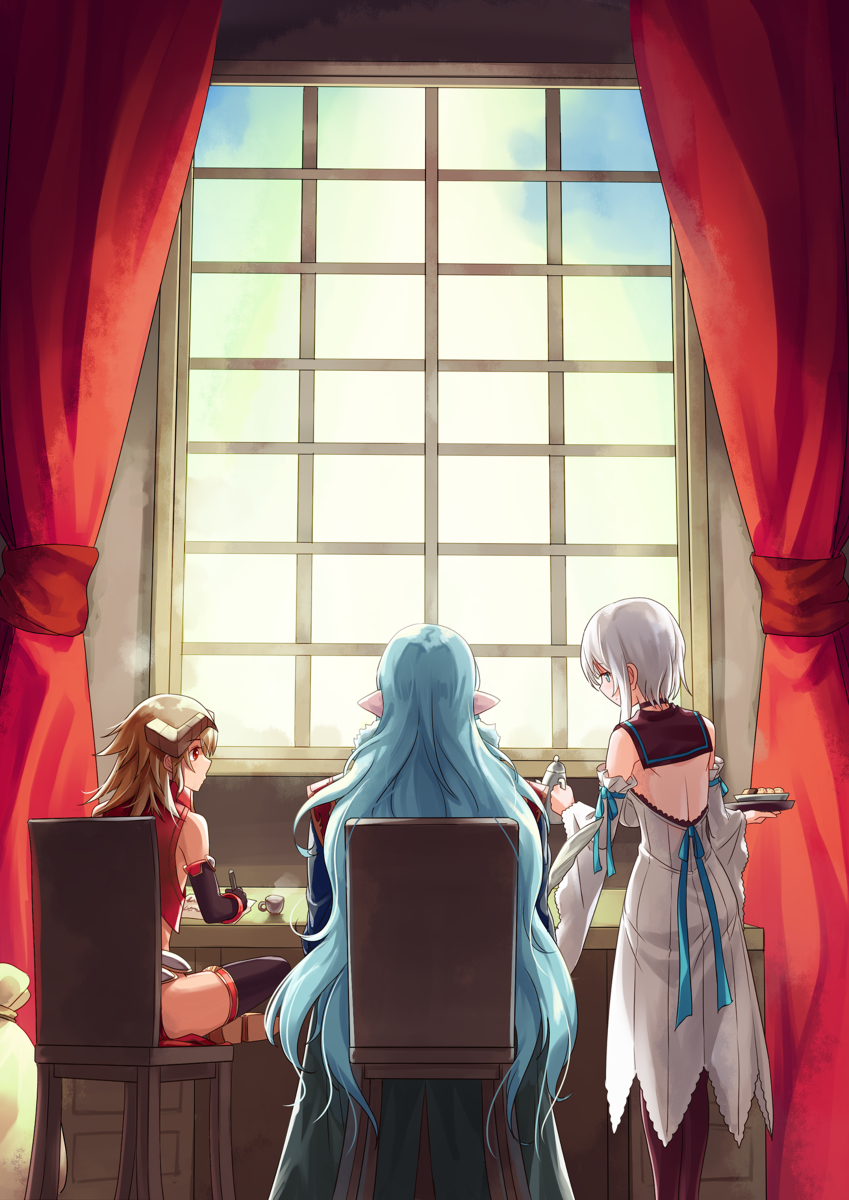 This is a pixiv picture whose title is 【PFLS】手紙、それは残されるもの.