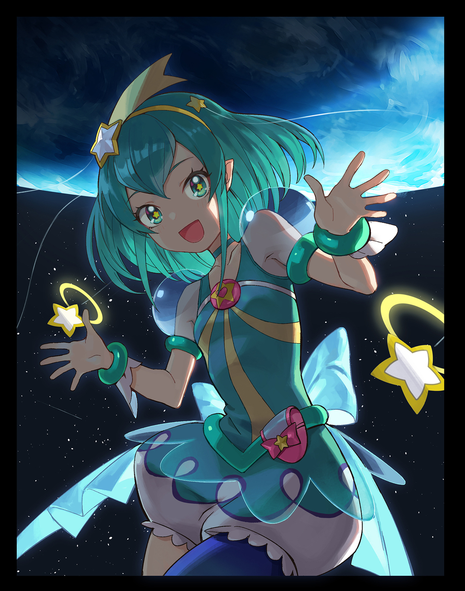 This is a pixiv picture whose title is キュアミルキー.