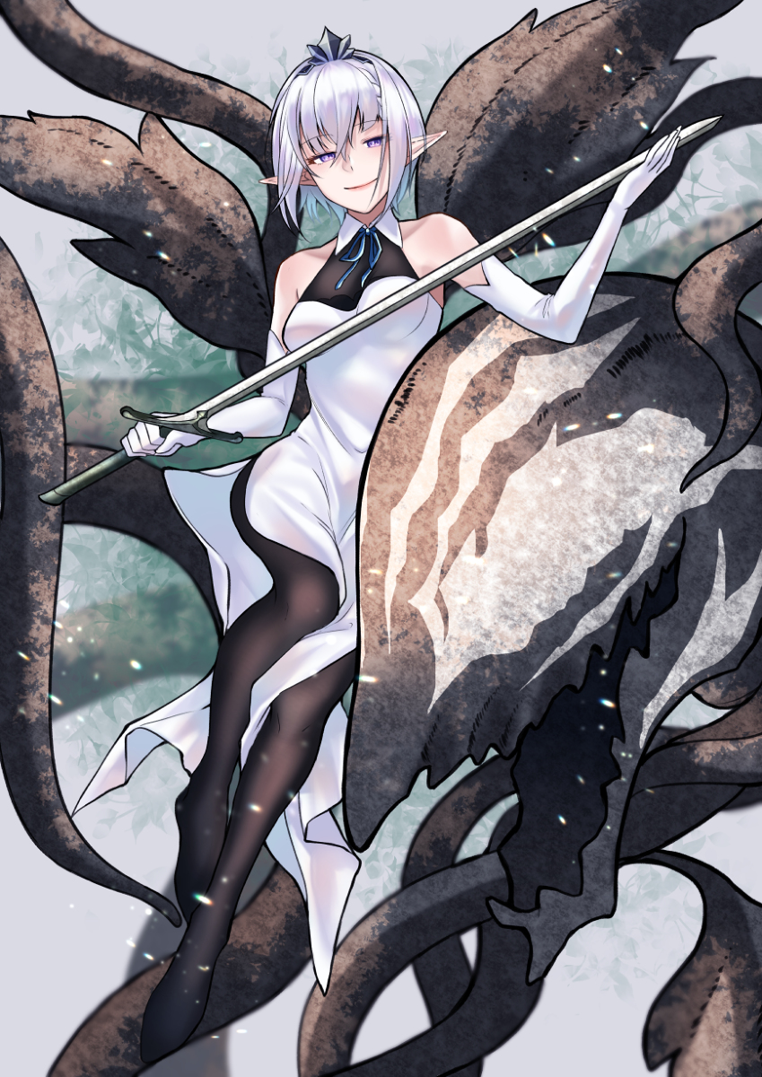 This is a pixiv picture whose title is 【PFLS】古木の枝【灰色熊の戦い】.