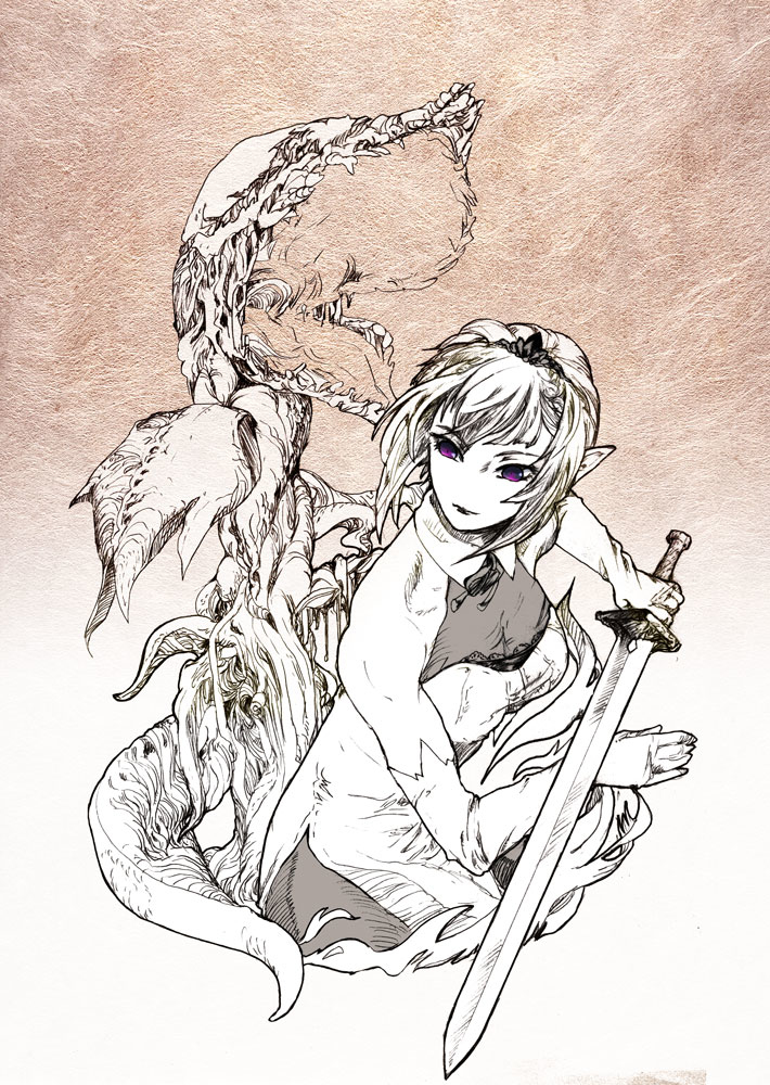 This is a pixiv picture whose title is 【PFLS】さあ、おいでなさい【灰色熊の戦い】.