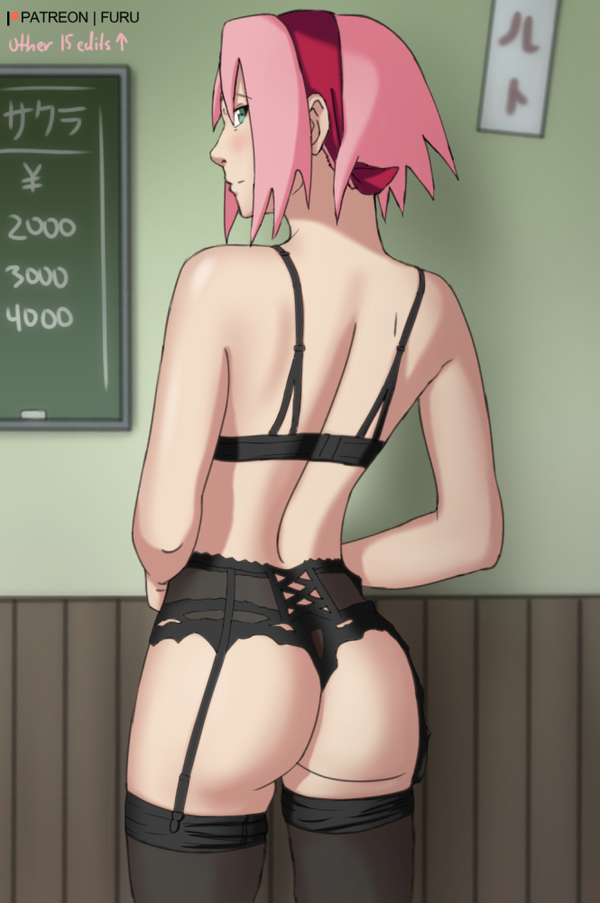 This is a pixiv picture whose title is Sakura in secret room.