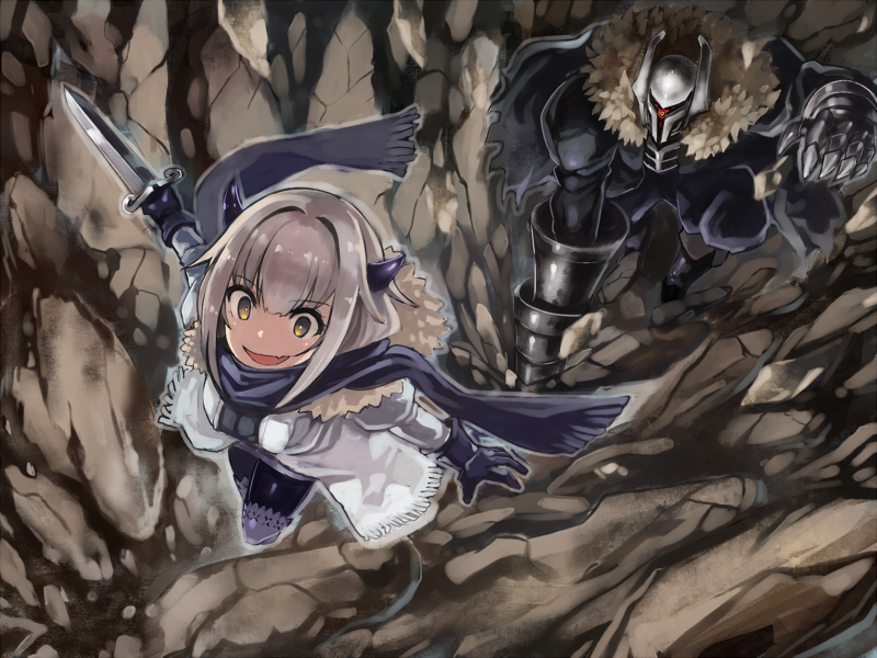 This is a pixiv picture whose title is 【PFLS】大地を穿つ剛杭.