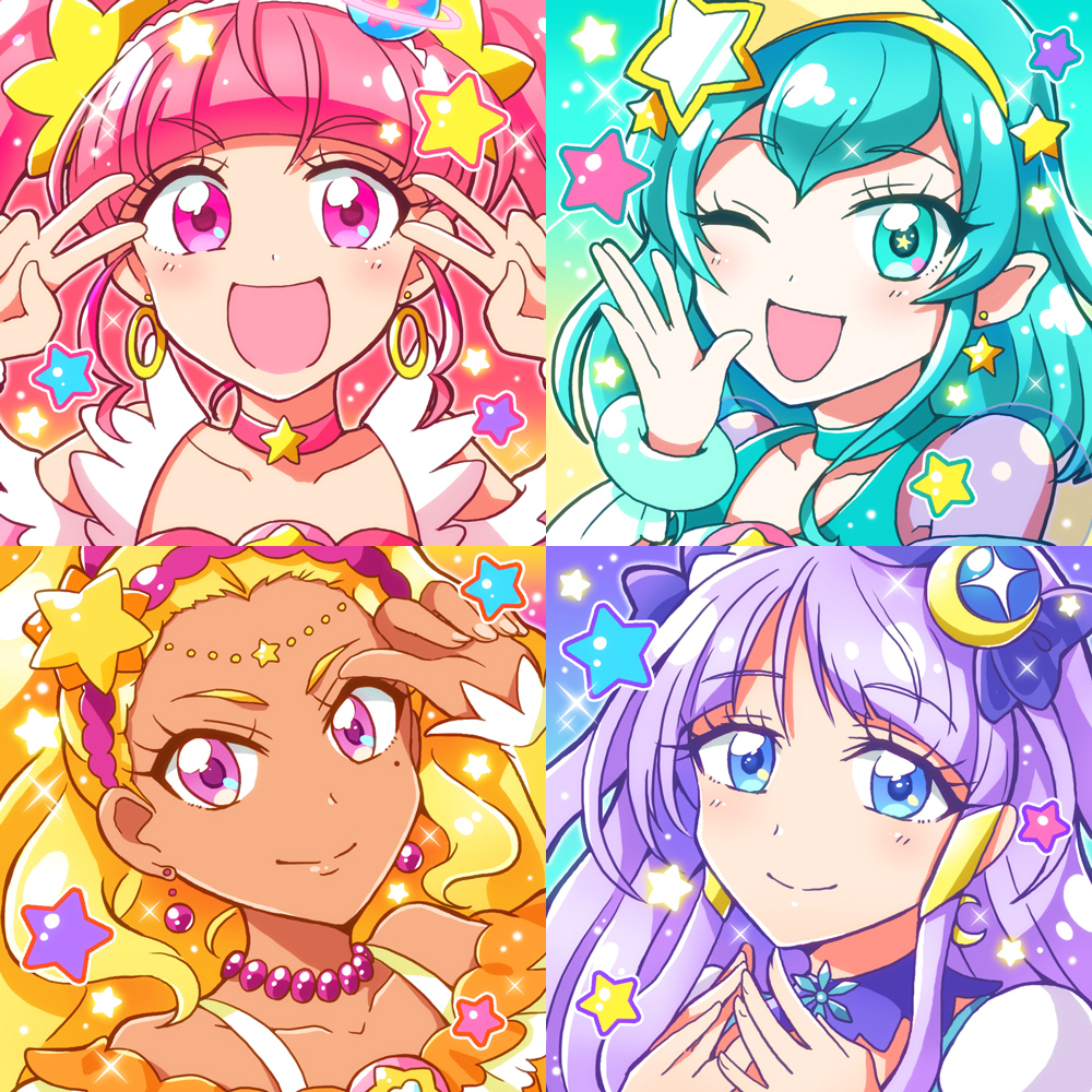 This is a pixiv picture whose title is スター☆トゥインクルプリキュア.