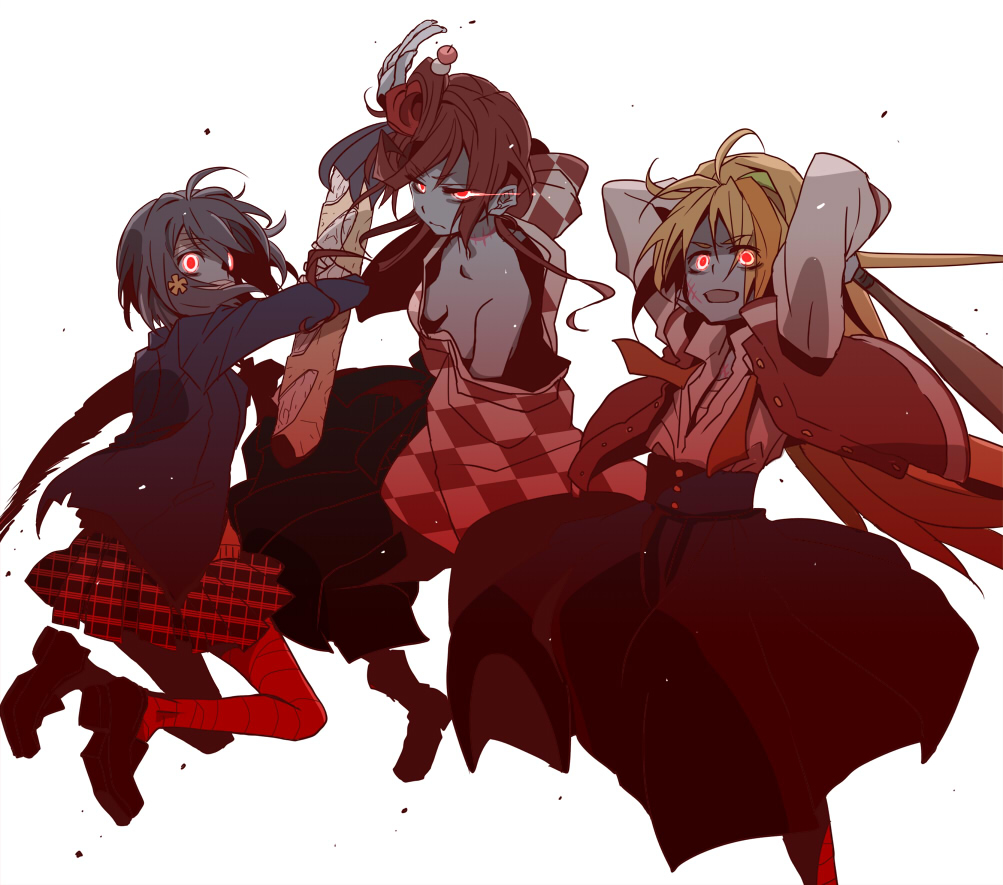 This is a pixiv picture whose title is フランシュシュ信号機トリオ.