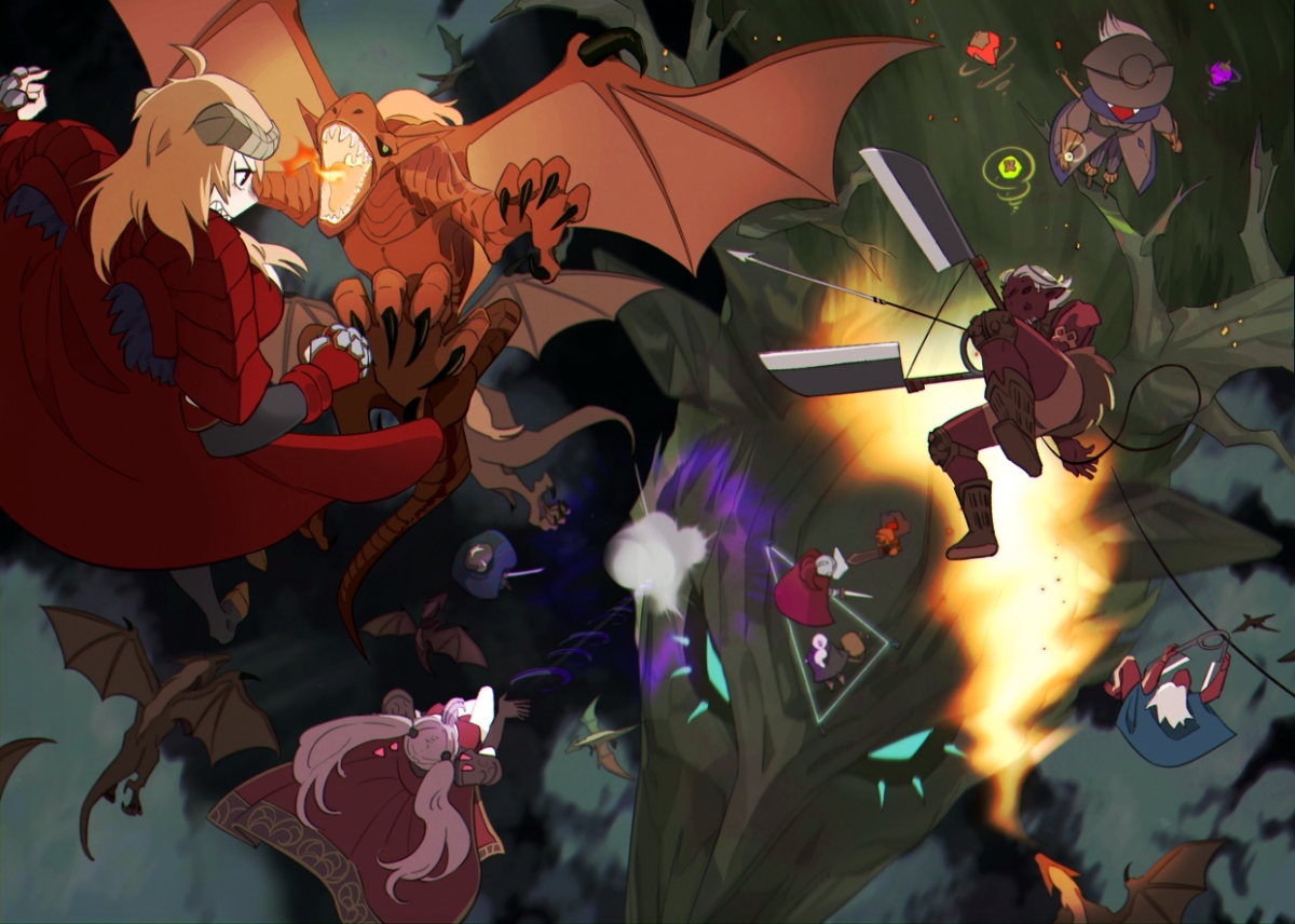 This is a pixiv picture whose title is 【PFLS】戦花火.