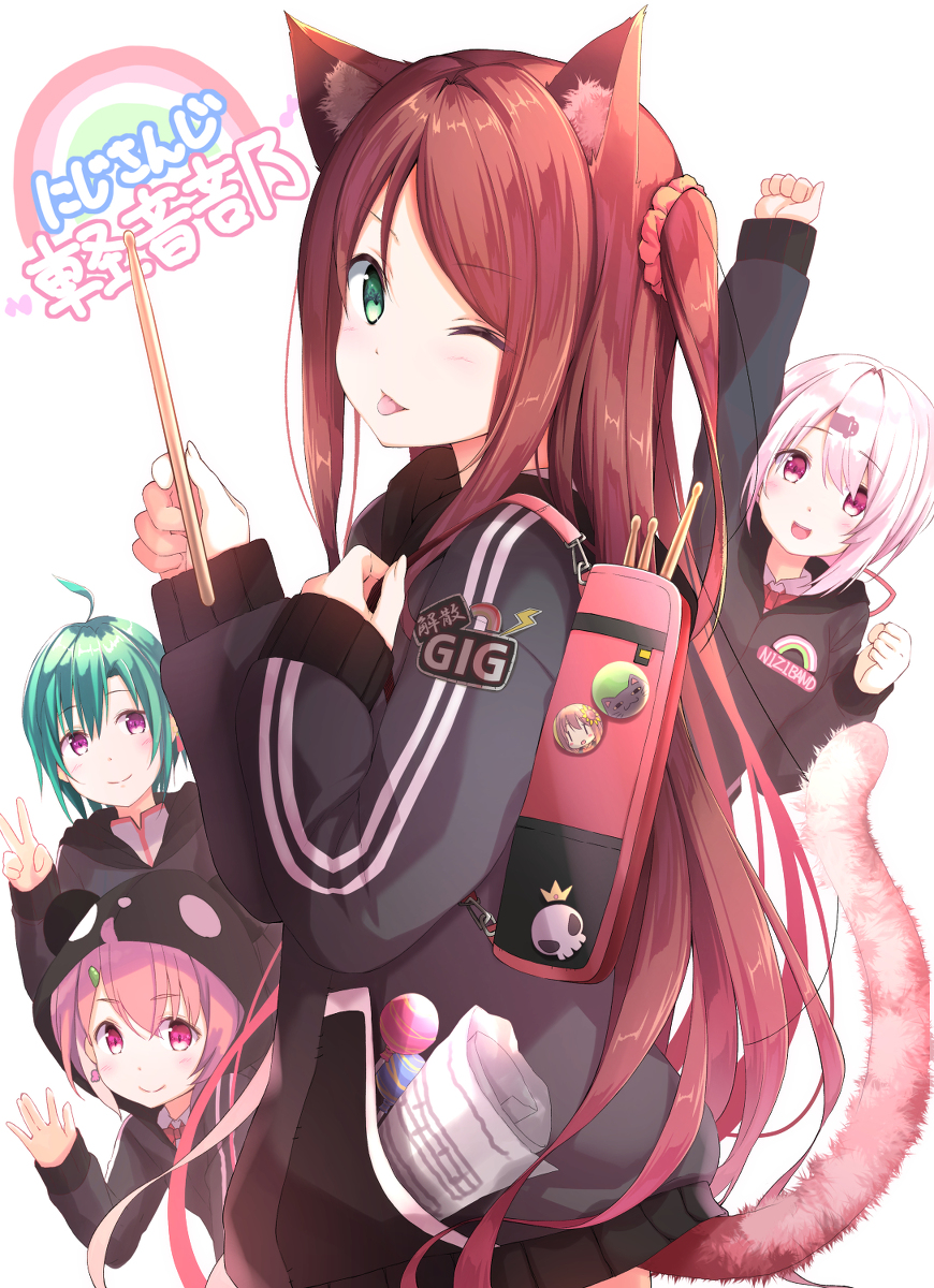 This is a pixiv picture whose title is 解散GIG.